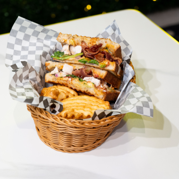 Melt & Grill Special Sandwich with Waffle Fries (THURSDAY SPECIAL)