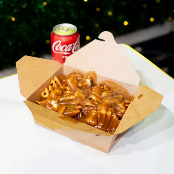 Classic Poutine or Veggie Poutine with Can of Pop (SATURDAY SPECIAL)
