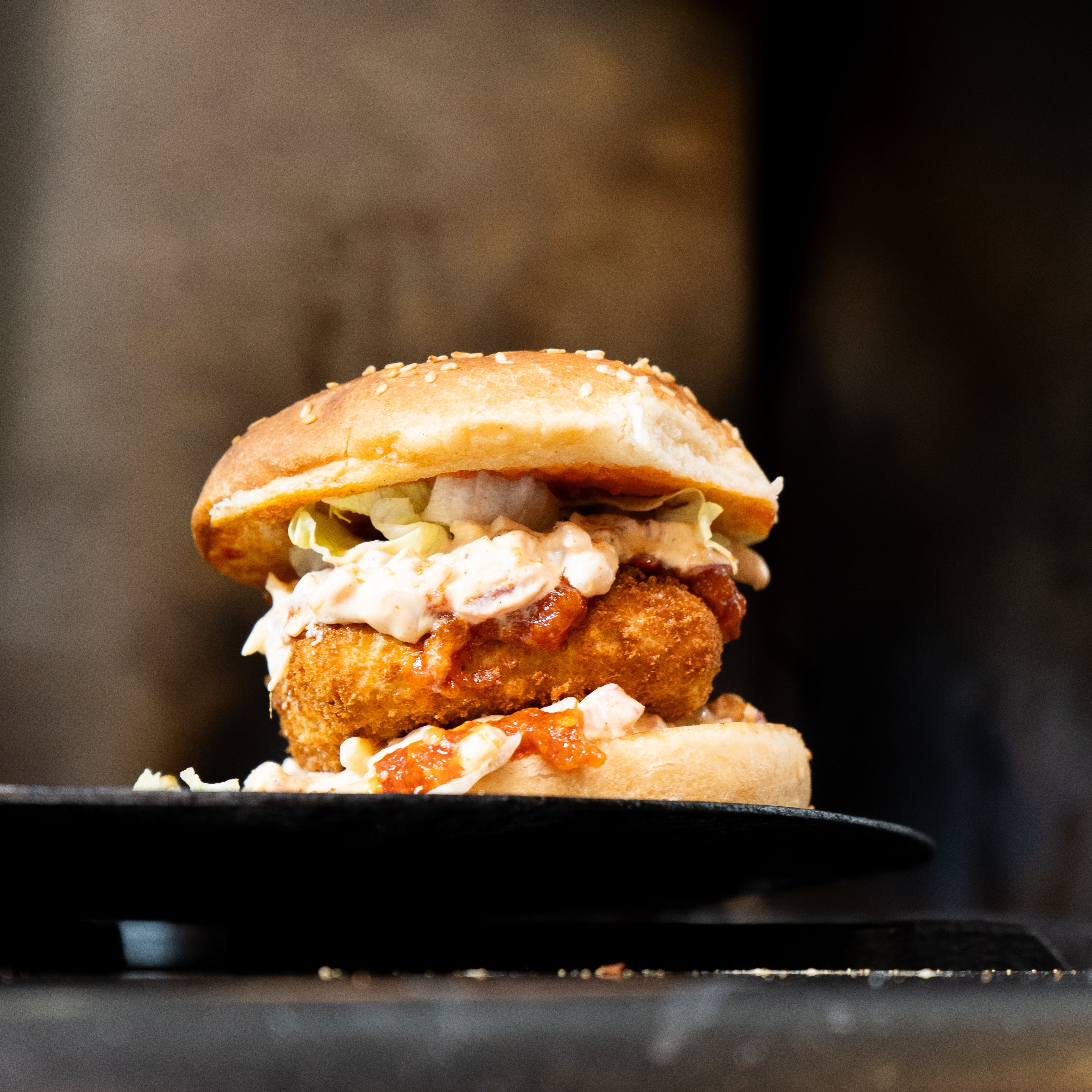 Crispy Paneer Burger