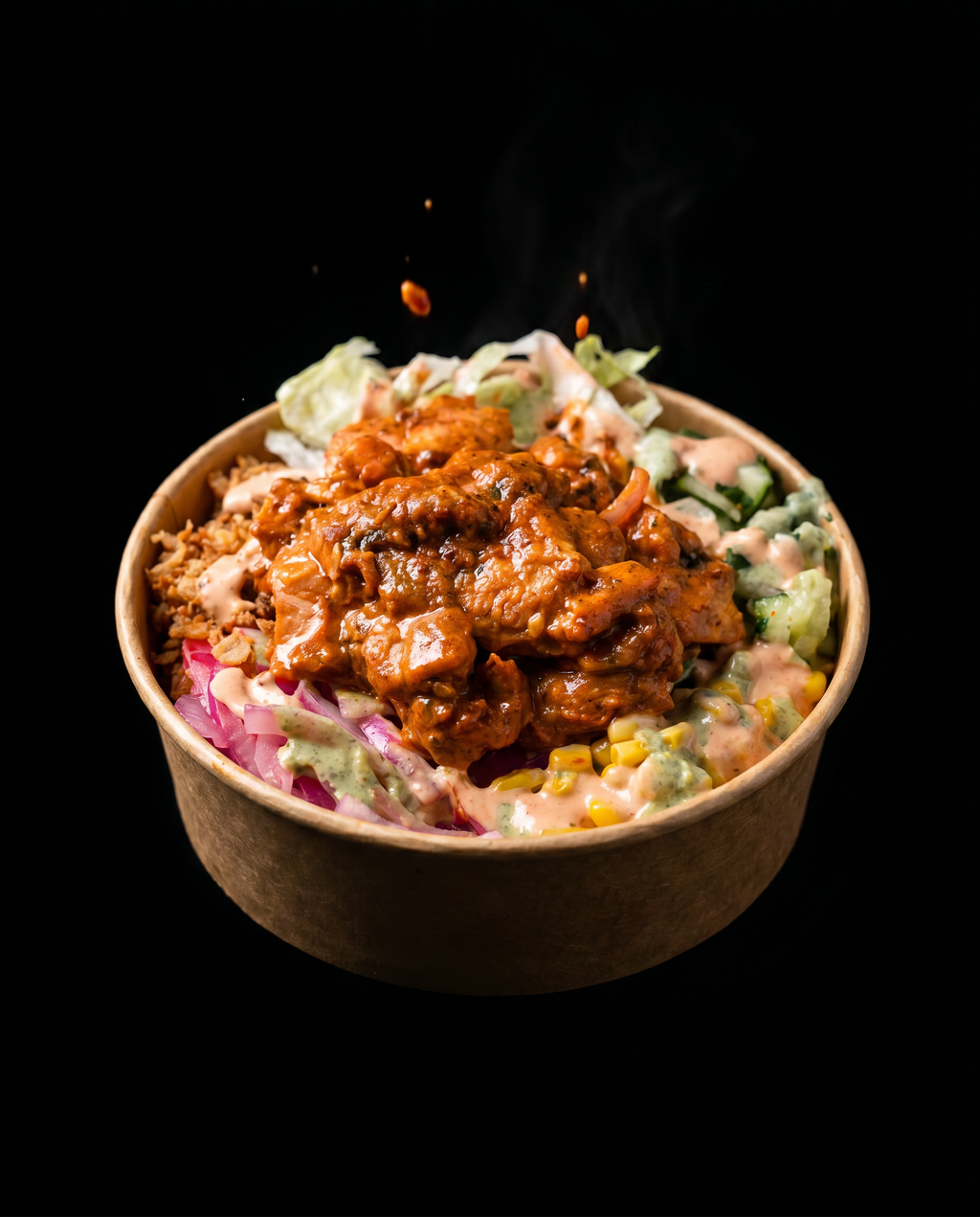 BUTTER CHICKEN FRI-ZZ BOWL