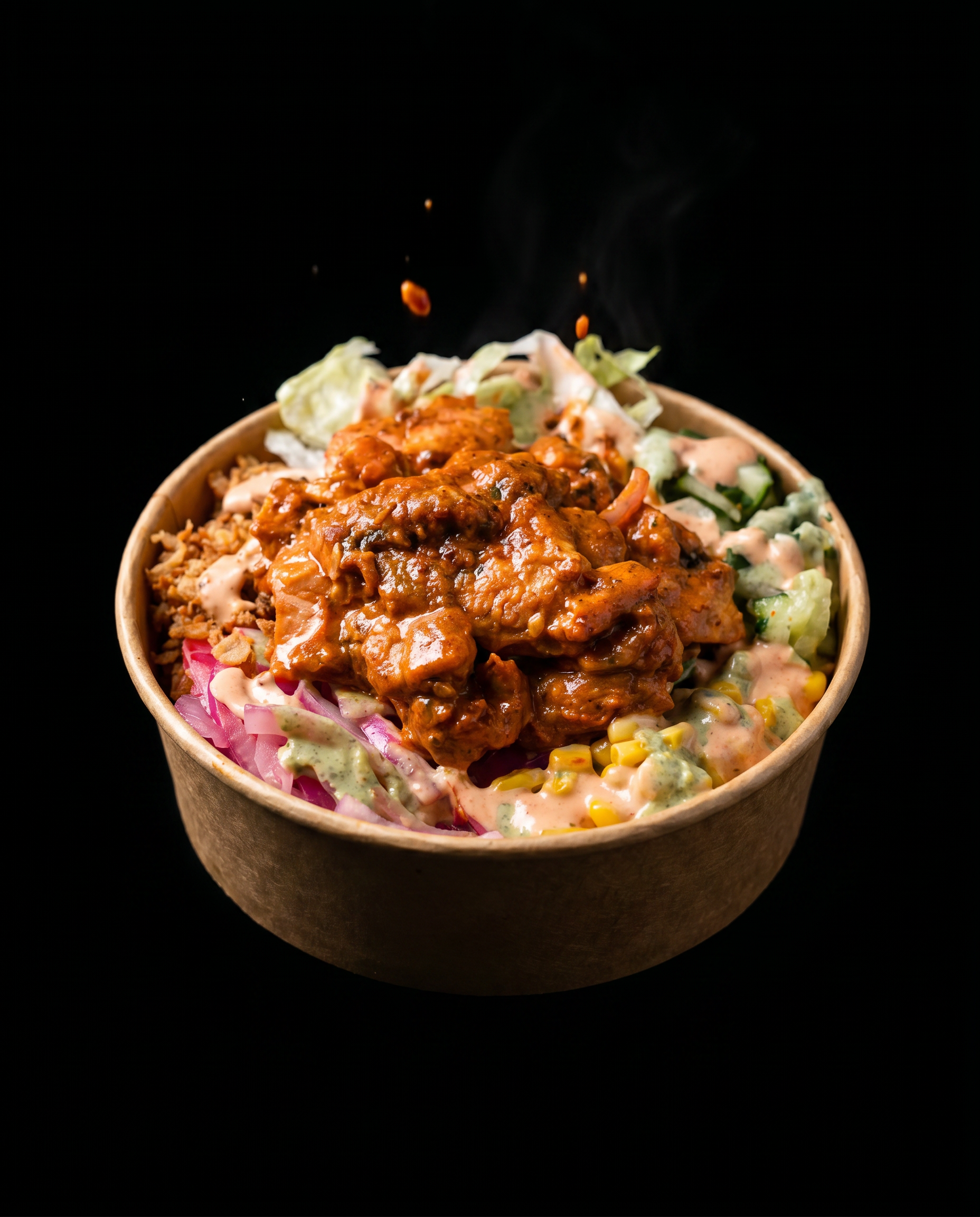 BUTTER CHICKEN FRI-ZZ BOWL
